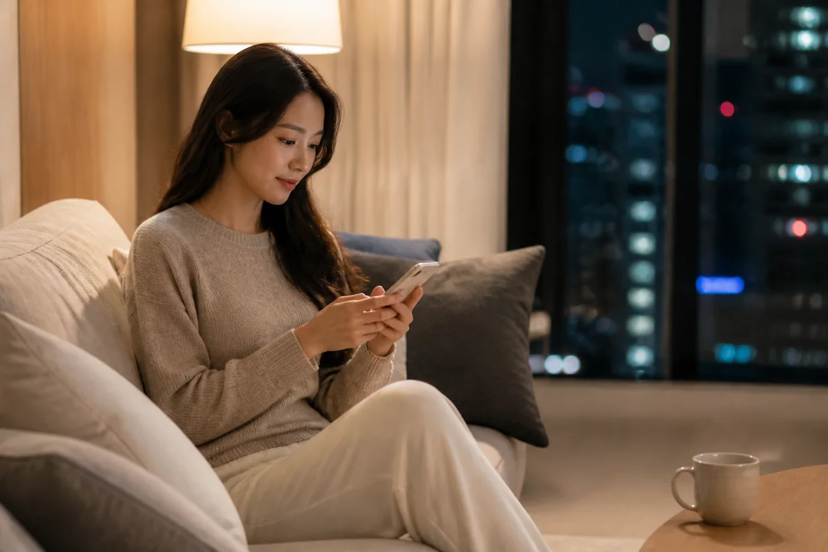 서초 일정 변경 방문 상담 이용 사례 연출 이미지